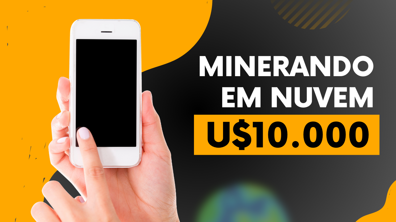 Mineradora Paga Em Minutos Ganhe 10 100 10 000 Minerando Em Nuvem