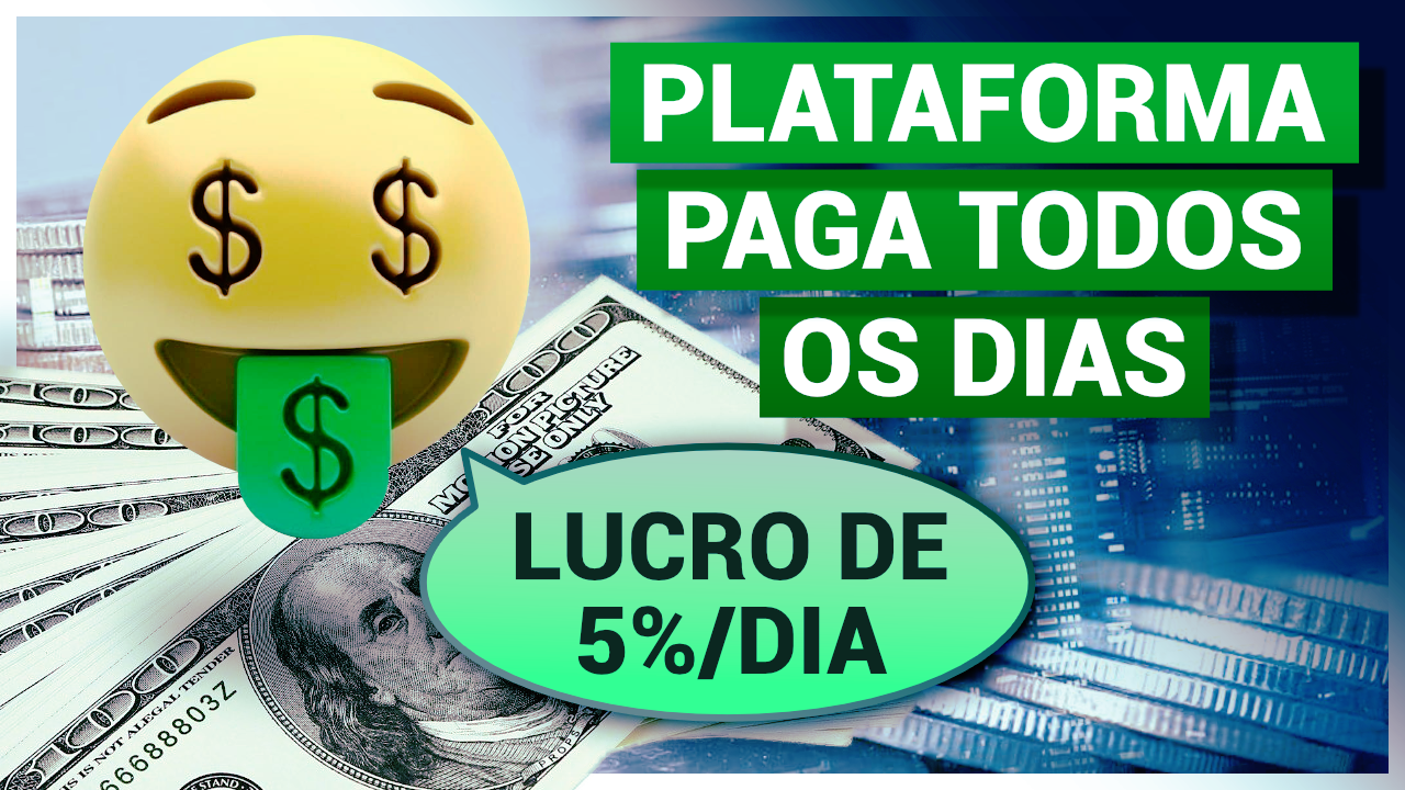 #1 - INVESTINDO MAIS $2.000 - LUCRO ABSURDO TODO DIA - PLATAFORMA PAGANDO ATÉ 5% POR DIA