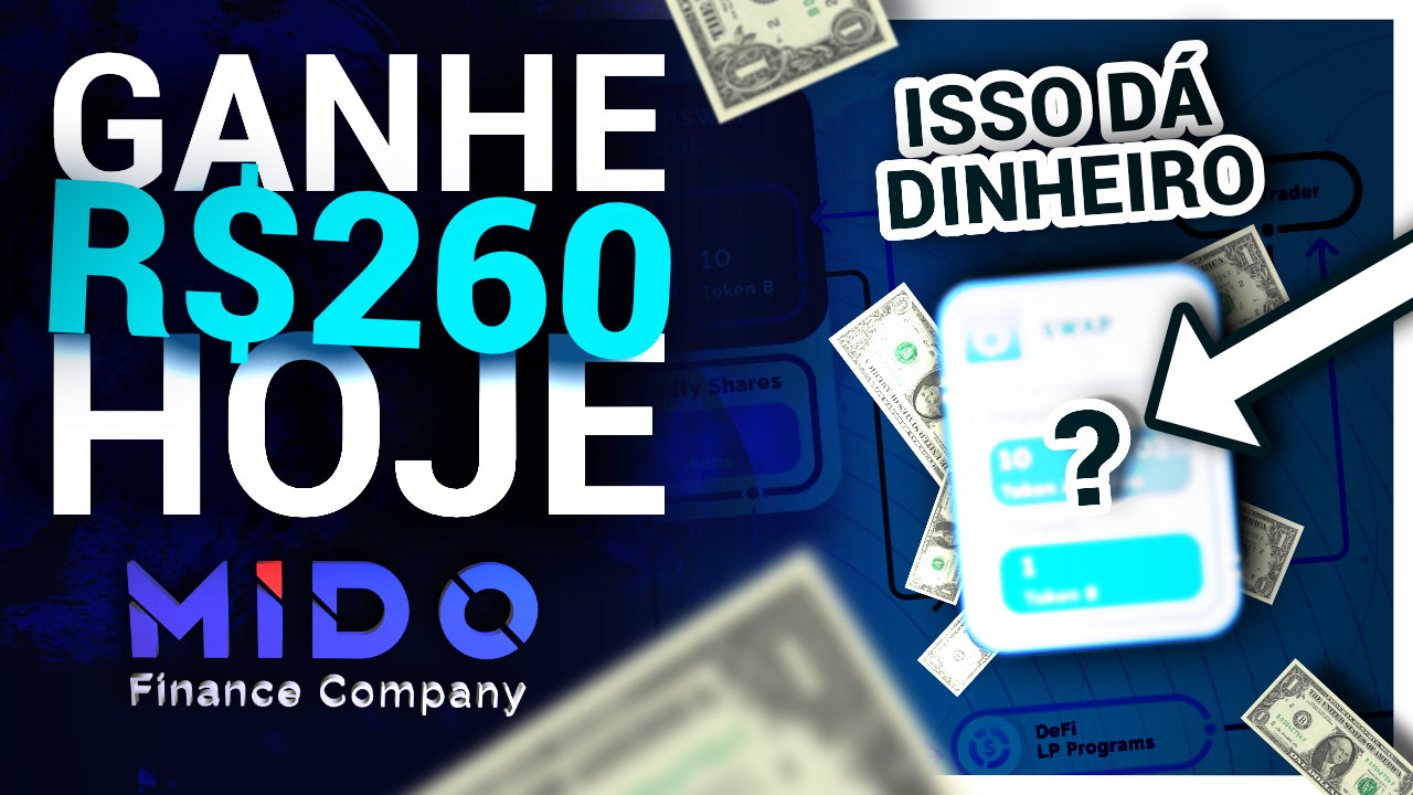 #1 - R$260 DE LUCRO RÁPIDO SIMPLES E DIRETO - QUER LUCRAR TAMBÉM CORRE PRA CÁ - MIDO FINANCE (1)