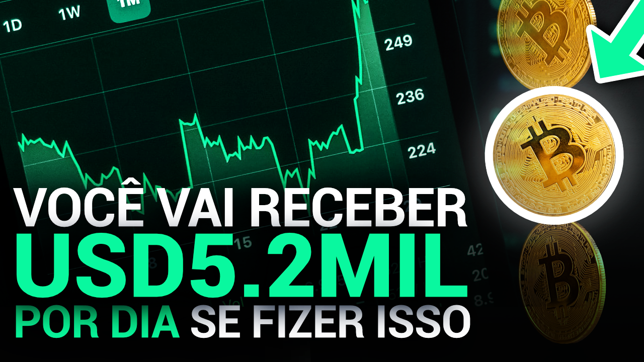 #10 - RECEBA DE $2.60 A $5.200 USD POR DIA - ATIVAÇÃO DE CARTEIRA 13% DE LUCRO DIÁRIO - COMO ISSO É POSSÍVEL