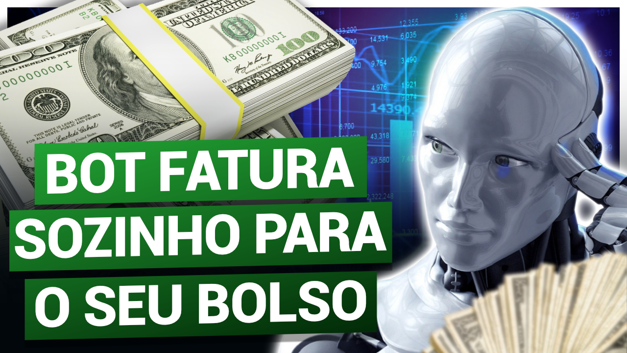 #4 - $1.200 DÓLARES EM POUCOS DIAS - INTELIGÊNCIA ARTIFICIAL FATURA SOZINHA PRA VOCÊ