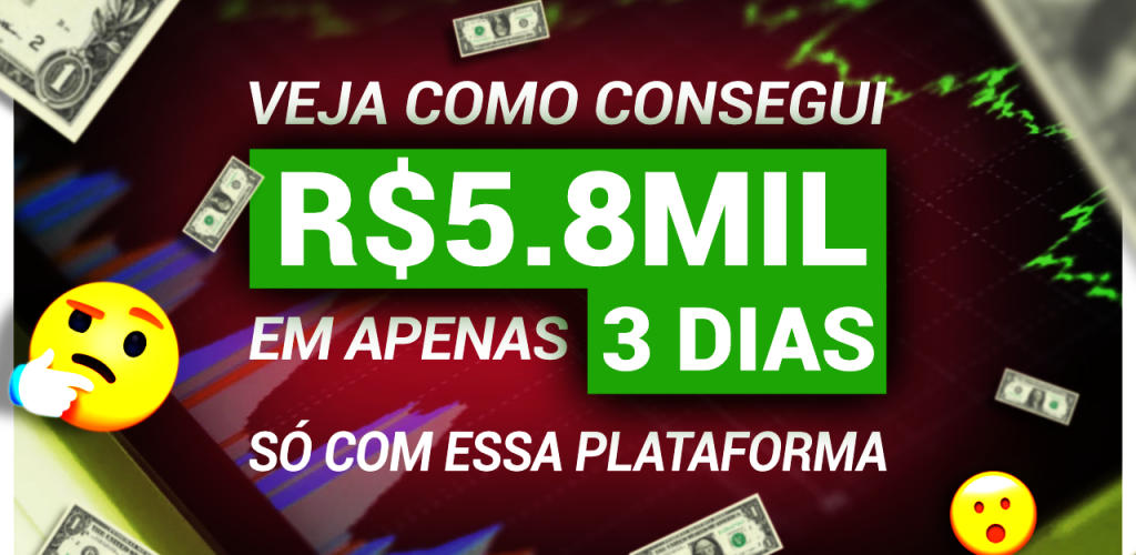 #4 - QUER GANHAR DINHEIRO GANHEI R$5.800 DE LUCRO EM 3 DIAS - 4% SOBRE O CAPITAL TODO DIA - ESSA PLATAFORMA TÁ TOPÍSSIM