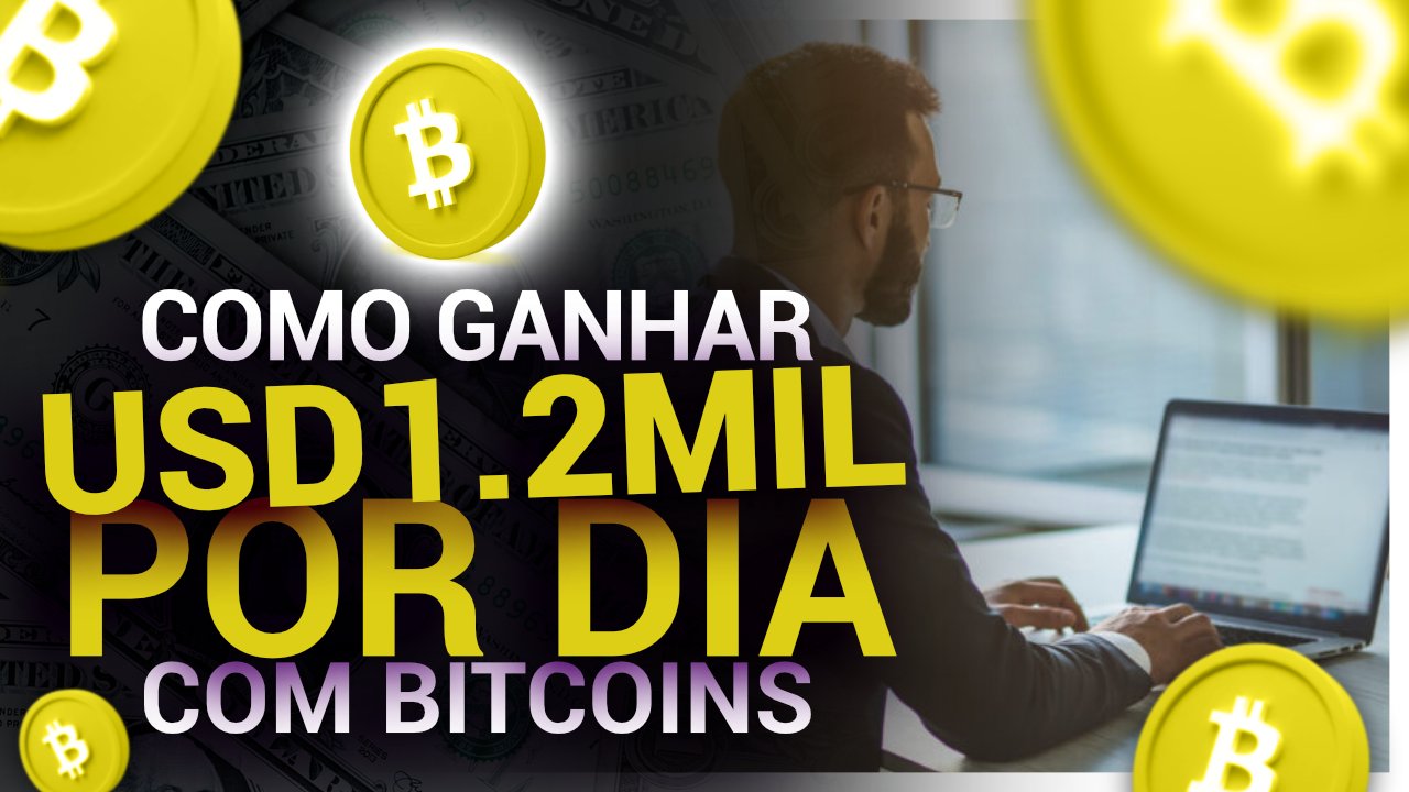 #7 - DINHEIRO COM BITCOIN GANHE ATÉ $1.200 USD POR DIA - O BACKOFFICE MAIS TOP E COMPLETO DO MERCADO