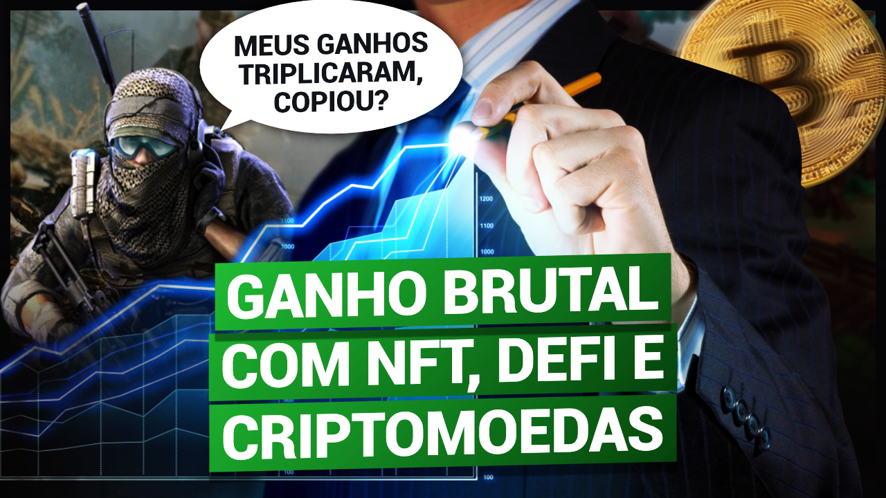 #8 - CRYPTO TRADING, DEFI E NFT - LUCRO DE $1.200 USD E INVESTINDO MAIS $1.000 USD