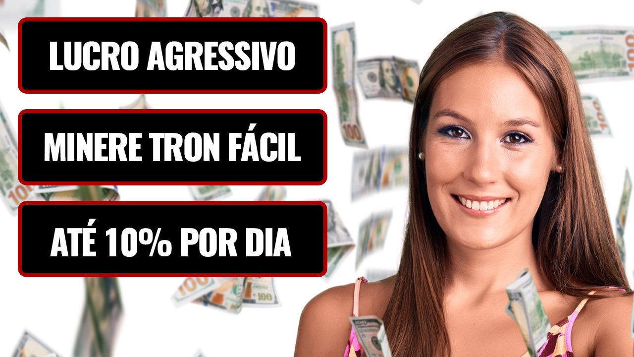 COMO GANHAR DE 27.000 A 240.000 [R$84.000] TRON POR MÊS - MINERE TRX AQUI E LUCRE MUITO - TRX CAB