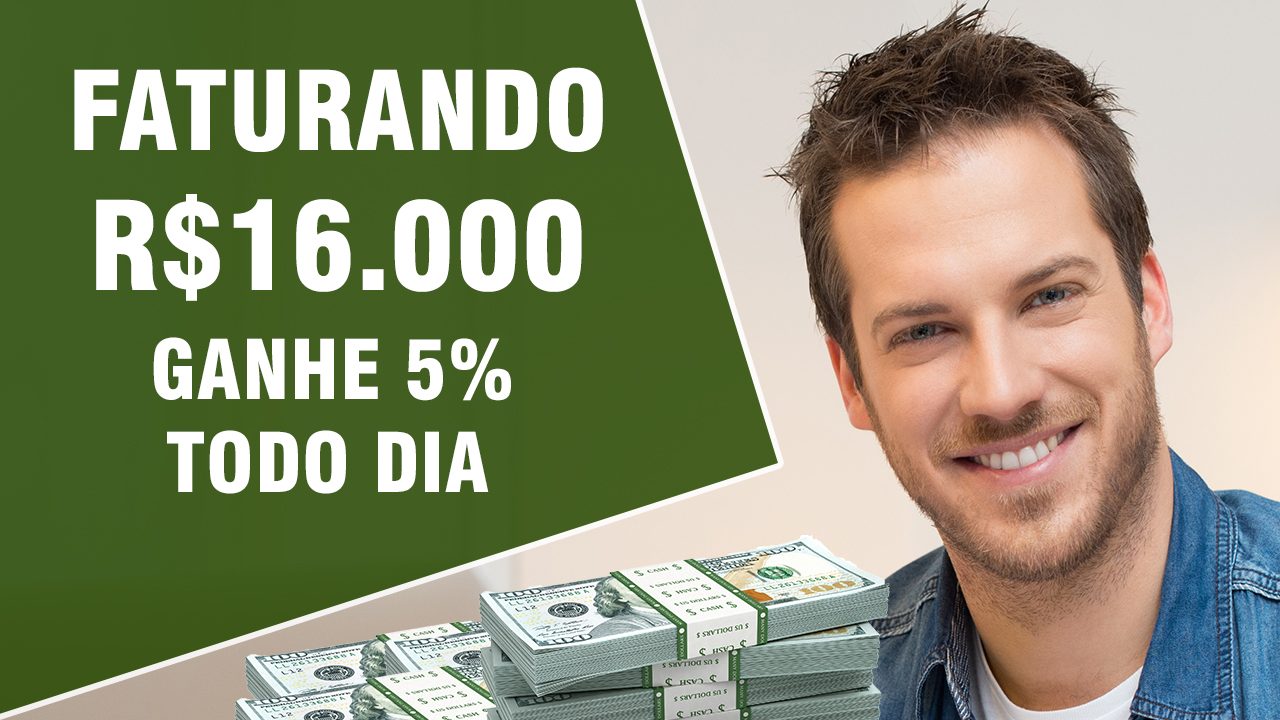 COMO GANHE R$16.000 EM UM SITE TOP E PAGANDO - LUCROS DE 5 PORCENTO AO DIA E MUITO MAIS NA MIDO
