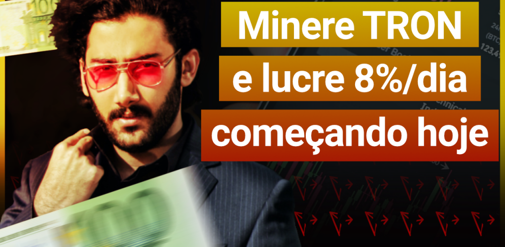 COMO MINERAR TRON (TRX) E FATURAR 8% DE LUCRO AO DIA - MINERADORA AGRESSIVA E DE ALTO LUCRO!