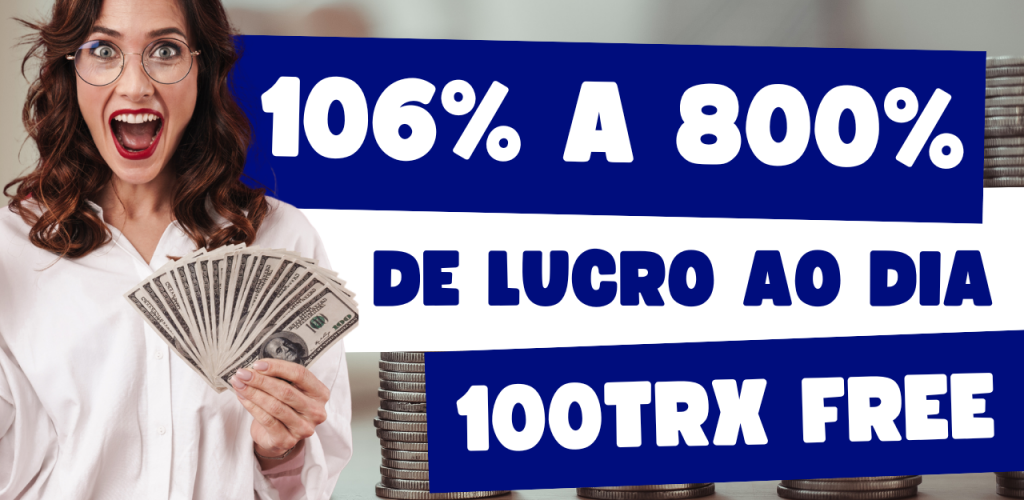 CORRE NOVA MINERADORA. GANHE 106 POR DIA A 800, 100 TRX GRÁTIS, FAÇA VÁRIOS SAQUES, BITBRAIN!