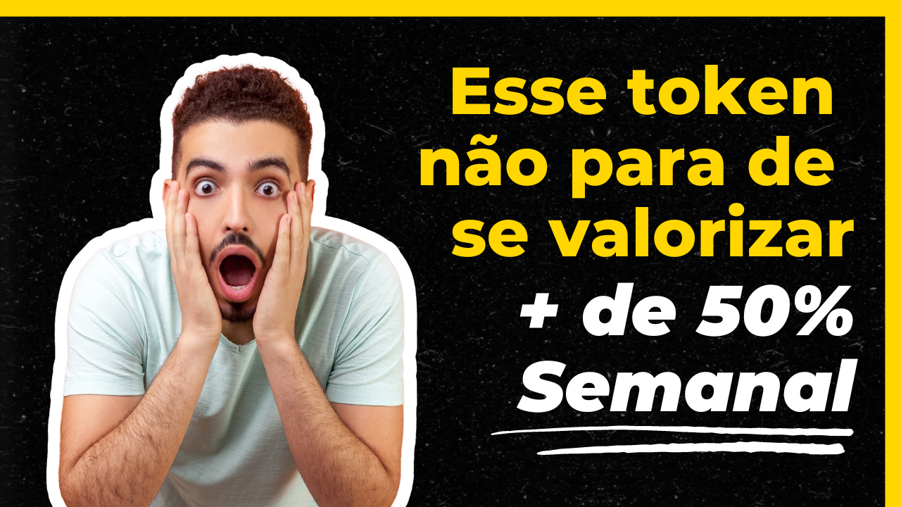 ESSE TOKEN NÃO PARA DE VALORIZAR │ GANHEI 50% EM 1 SEMANA │ ROBÔ TOP E LUCRO DIÁRIO TOP PRA VOCÊ!