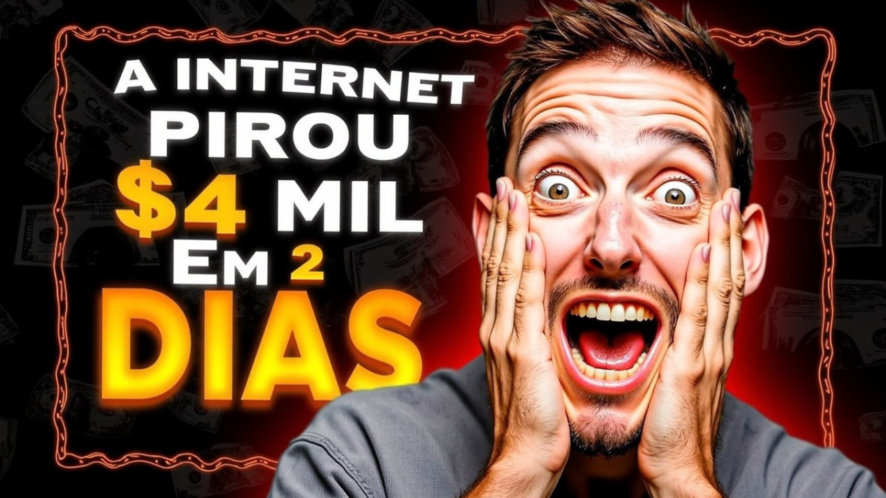 FIZ R$4000 EM 48H - NOVA ONDA DA INTERNET! Extra de Até 3%Dia - Alavancagem + Arbitragem + I.A.