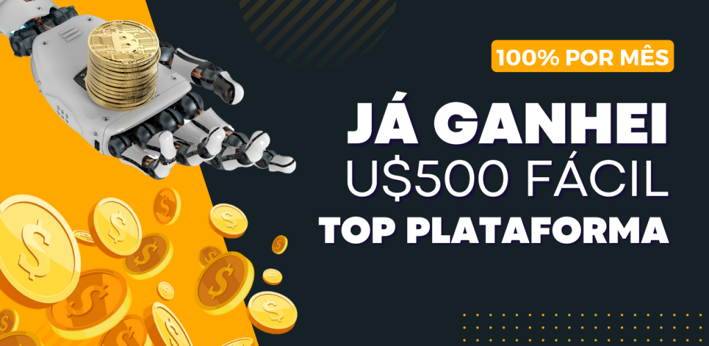 GANHE ATÉ 100% DE LUCRO POR MÊS ➖ FOCO NO LUCRO COM DURABILIDADE ➖ JÁ GANHEI U$500 NESSA PLATAFORMA!