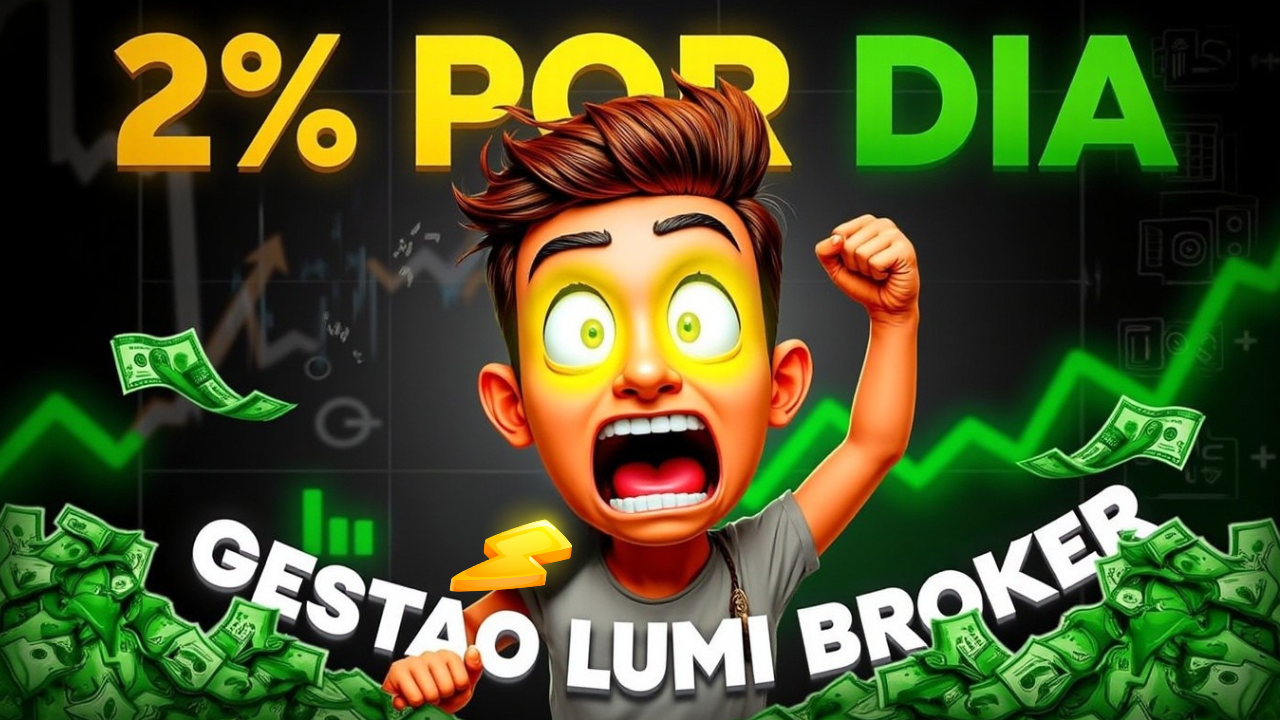 GESTÃO DE CAPITAL LUMI BROKER – 2% TODO DIA E MAIOR GARANTIA – RESUMO DO PORQUÊ ELA É A MELHOR OPÇÃO