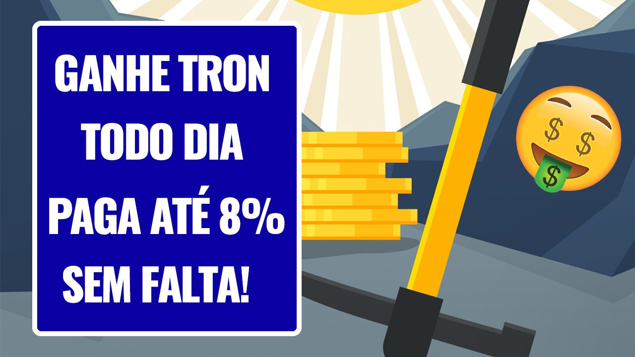 MINERE CRIPTOMOEDAS - MINERE TRON - GANHAR DINHEIRO COM BITCOIN - MINERE BITCOIN - MINERE EM NUVEM - TRX