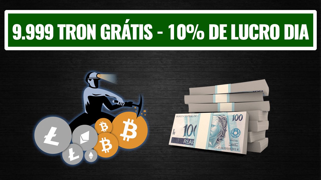 MINERE CRIPTOMOEDAS - MINERE TRON - GANHAR DINHEIRO COM BITCOIN - MINERE BITCOIN - MINERE EM NUVEM - TRX - BTC - BITCOIN