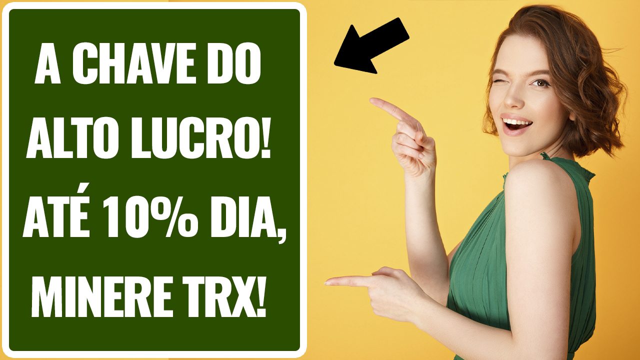 MINERE CRIPTOMOEDAS - MINERE TRON - GANHAR DINHEIRO COM BITCOIN - MINERE BITCOIN - MINERE EM NUVEM - TRX TRON