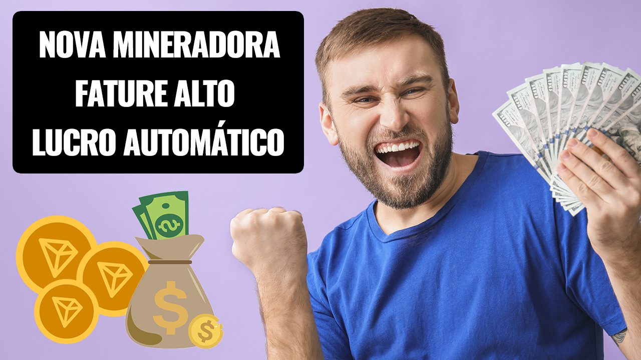 MINERE CRIPTOMOEDAS - MINERE TRON - GANHAR DINHEIRO COM BITCOIN