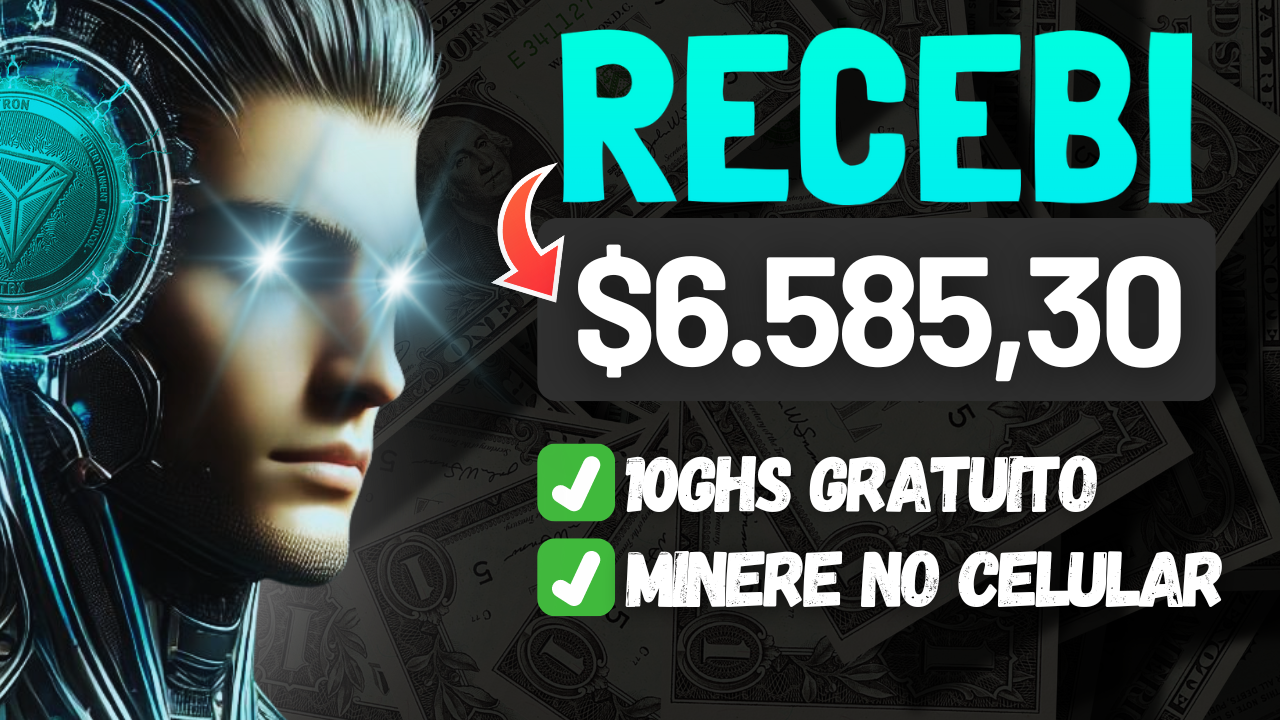 MINERE LUCRO NO CELULAR SAQUEI R$6 MIL DE LUCRO 10GHS GRÁTIS MINERADORA ONLINE PAGANDO EM DIA