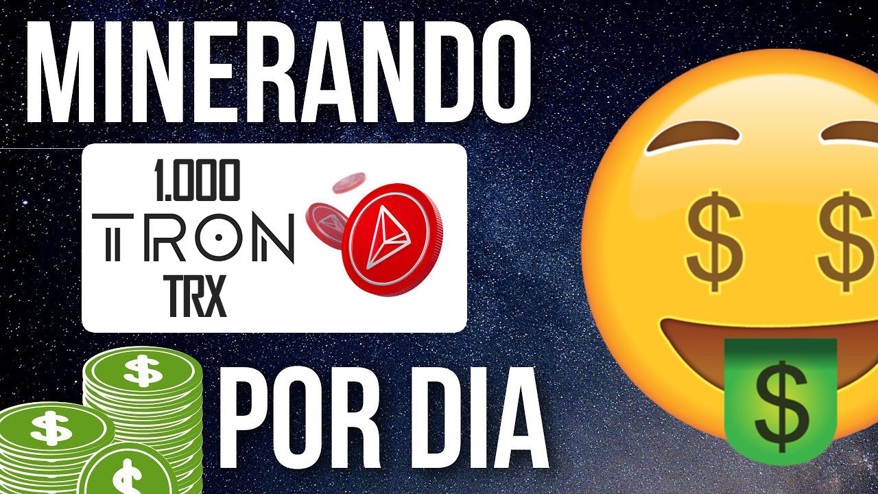 NOVA TRX MINING - MINERE TRON FÁCIL - ALTO LUCRO E SAQUE ATÉ 8 AO DIA - 1.000 GRÁTIS - TRX CAPITAL!!