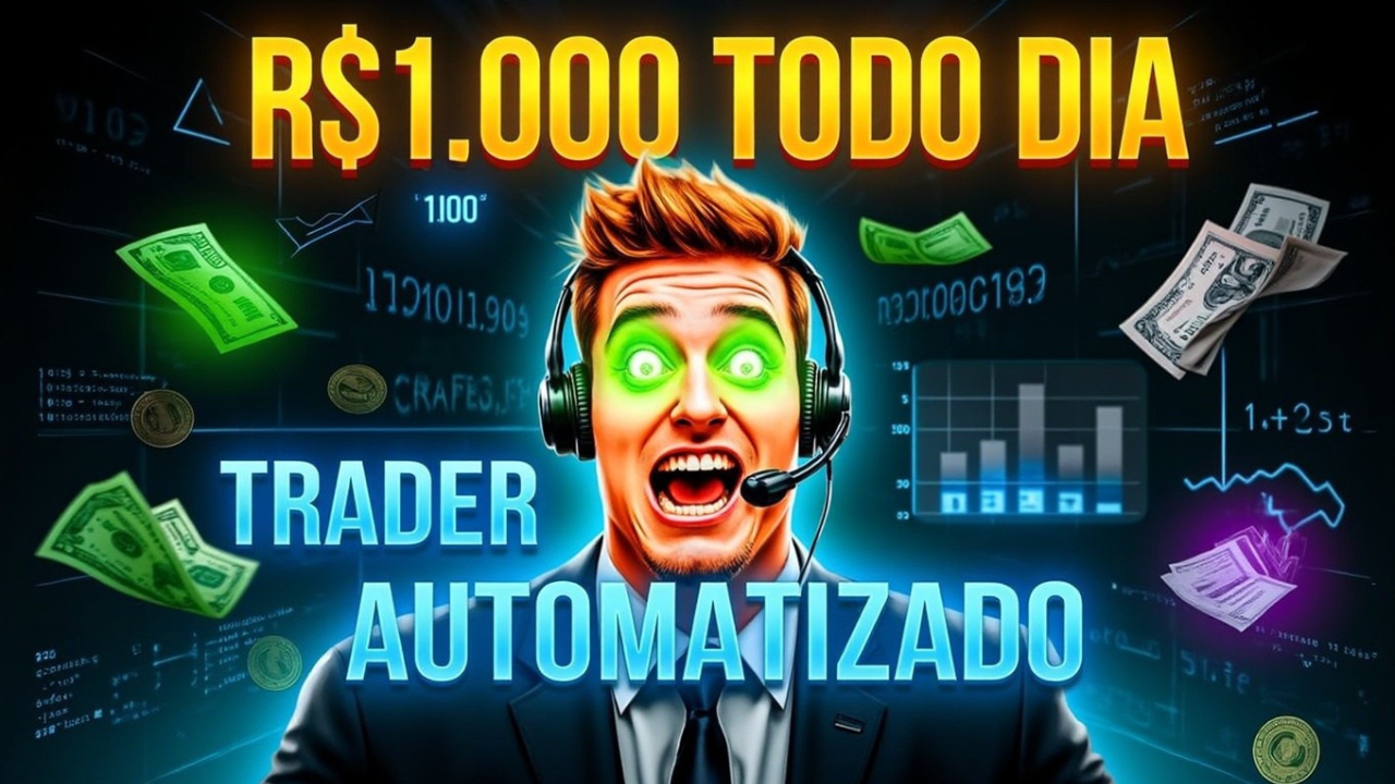 R$1.000 POR DIA AUTOMÁTICO COM OPERAÇÕES REAIS - BOT TRADER 2025 PAGA MUITO NO PIX (SAQUE TODO DIA)