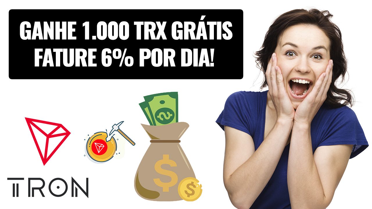 TOP MINERADORA DE TRON - PAGA 6 FIXO AO DIA TRX - GANHE 1.000 TRX POR SE CADASTRAR - CONHEÇA A TRX SITE!