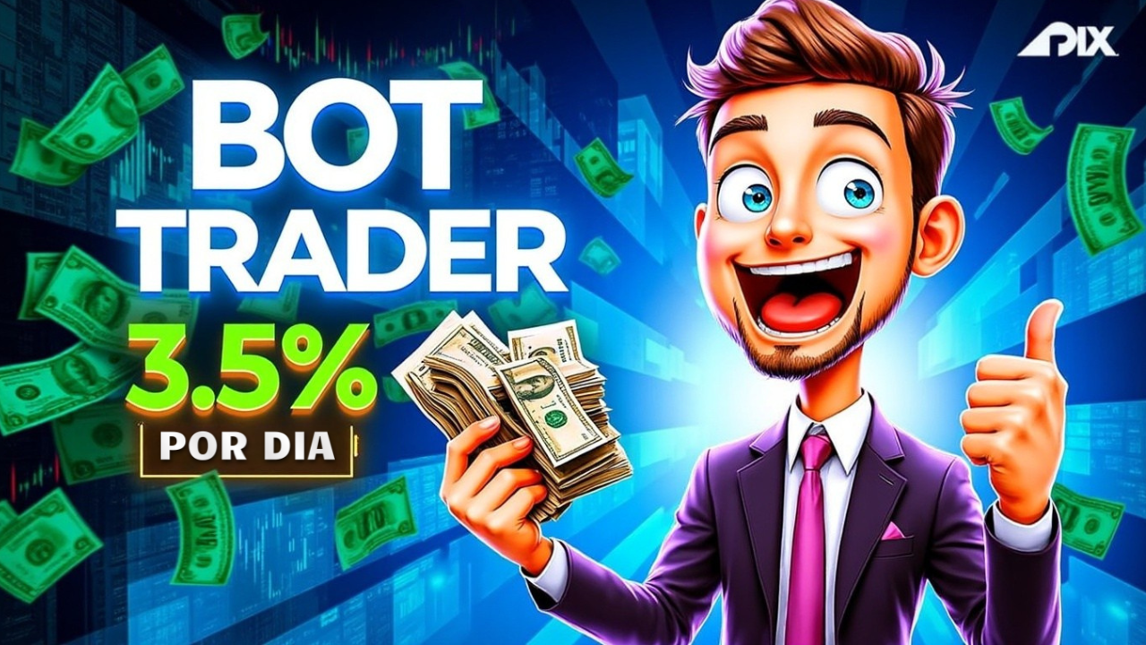 📊 BTRADING - 3.5% POR DIA OU ATÉ 105% POR MÊS - NOVO BOT TRADER OPERAÇÕES REAIS - OPERE COM 1 CLIQUE