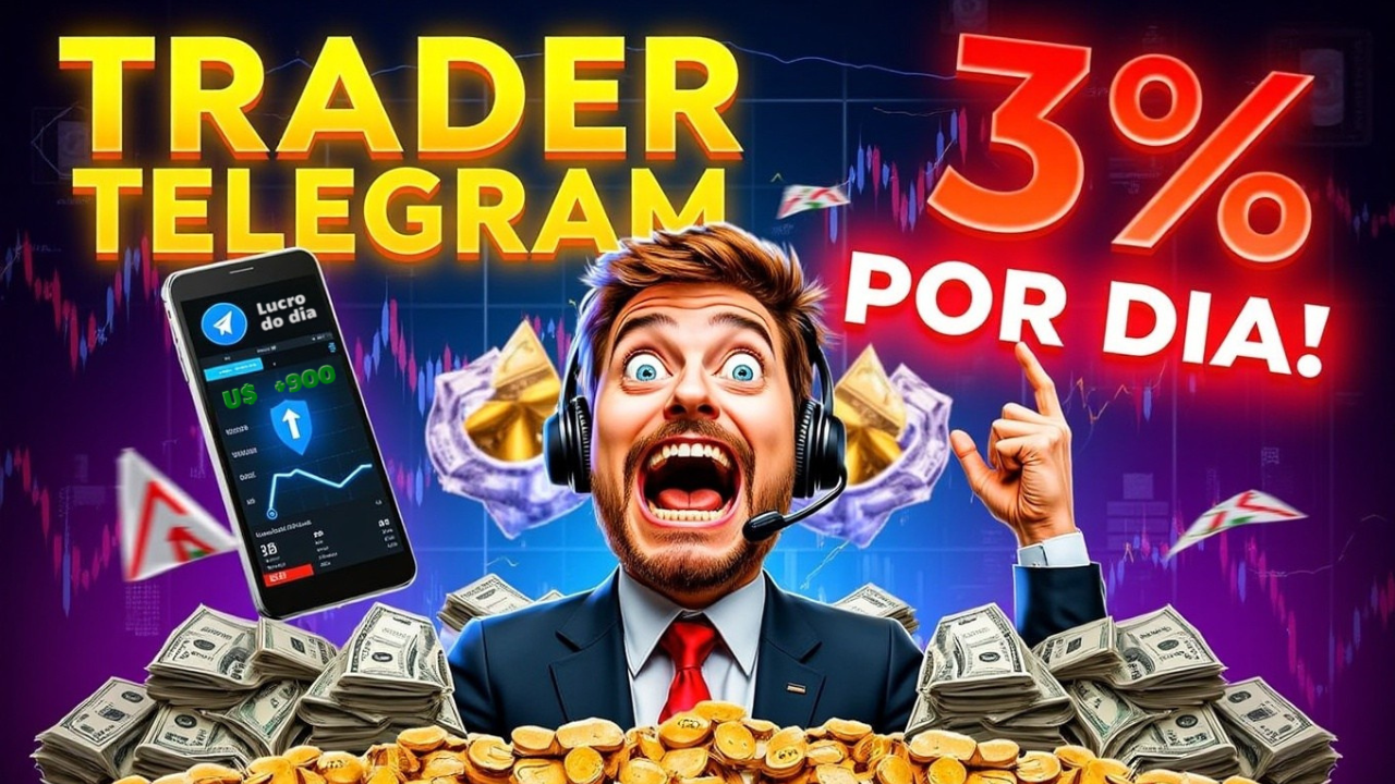 😱📱 GANHE 3% TODO DIA COM OPERAÇÕES EM TEMPO REAL – NOVO BOT TRADER TELEGRAM OPERA AO VIVO – BITGEM