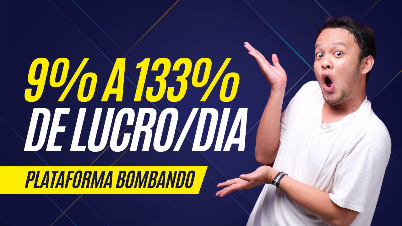 🚀 LANÇOU 🚀 NOVA PLATAFORMA BOMBANDO NO LUCRO ➖ GANHE 9% A 133% DE LUCRO POR DIA ➖ CONHEÇA A STAKE7!